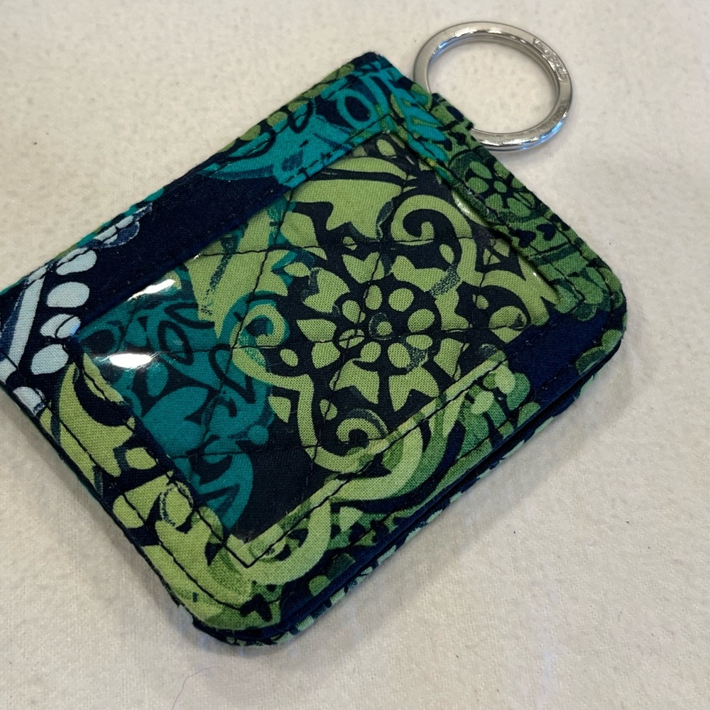 Vera Bradley key ring card case